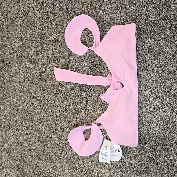 NWT PQ Women Amanda Station Ruffle Top swim bikini sz S - Picture 2 of 10